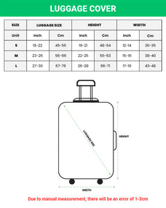 PS Unique Luggage Cover