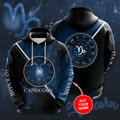 Zodiac Capricorn Personalized Unique Hoodie