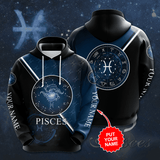 Zodiac Piscec Personalized Unique Hoodie