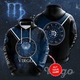 Zodiac Virgo Personalized Unique Hoodie