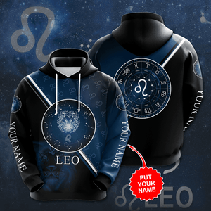 Zodiac Leo Personalized Unique Hoodie