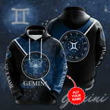 Zodiac Gemini Personalized Unique Hoodie