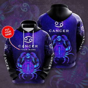 Zodiac Cancer Personalized Unique Hoodie