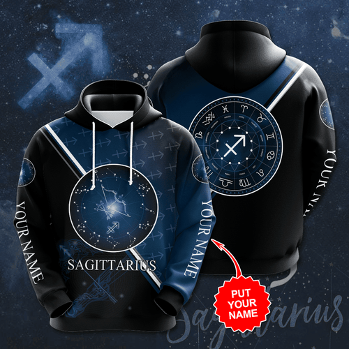 Zodiac Sagittarius Personalized Unique Hoodie