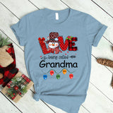 Love being called Grandma Personalized T-Shirt