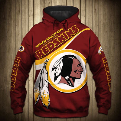 ▷ NFL 'Redskins' Zip Up Hoodie
