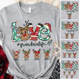 Love GrandmaLife Personalized T-Shirt