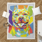 Pitbull - Unique Fleece Blanket