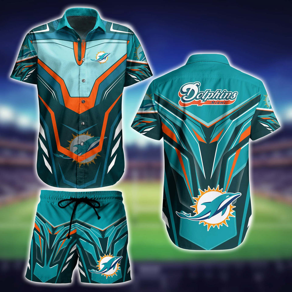 MD Unique Set with Hawaiian Shirt and Shorts